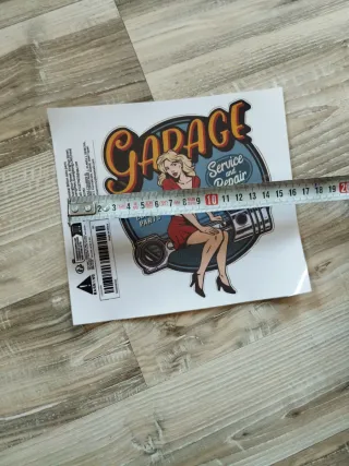 Pegatina Garaje Service and Repair