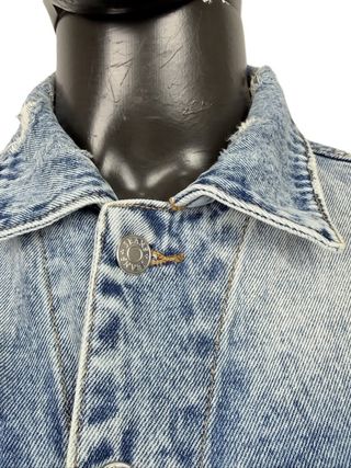 Giacca Jeans Uomo Blu Taglia M