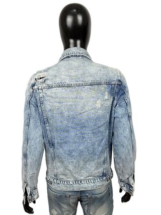 Giacca Jeans Uomo Blu Taglia M