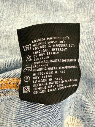 Giacca Jeans Uomo Blu Taglia M