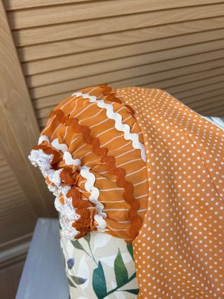 Vestido bata flamenca romeria