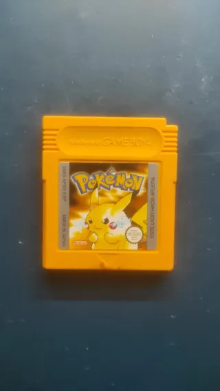 Pokémon Amarillo Game Boy DMG-APSS-ESP