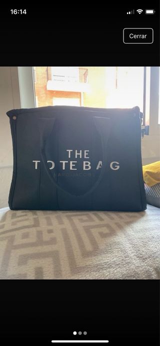 Bolso The Tote Bag Negro