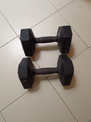 Mancuerna 10 Kg Negra