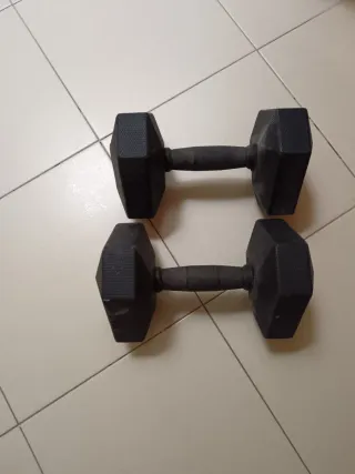 Mancuerna 10 Kg Negra