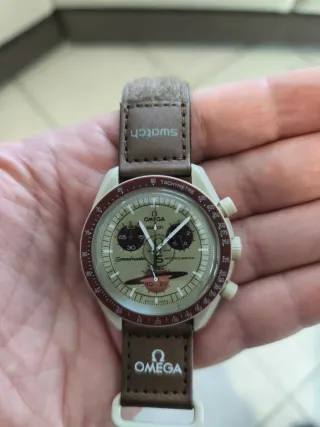 Omega x Swatch MoonSwatch Beige/Brown