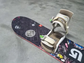 Tabla Snowboard Head con Fijaciones Blackhole