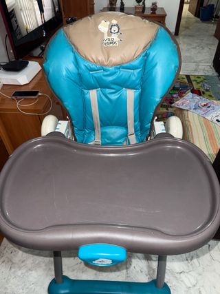 Trona para bebé color azul