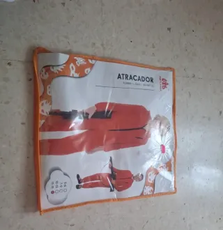 Disfraz Mono Rojo Talla 13-15 Con Careta