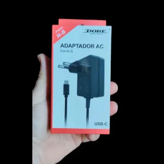 Cargador Dobe AC USB-C para Nintendo Switch