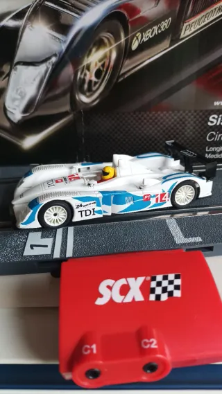 Audi R10 TDI 24h Le Mans scalextric advance ready
