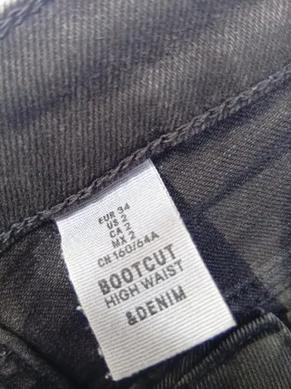 Pantalones vaqueros mujer marca Bootcut talla 33