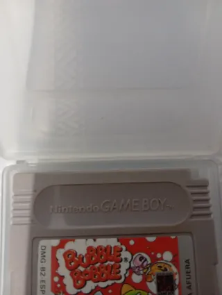 Bubble Bobble Game Boy DMG-B2-ESP