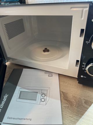 Microondas Hanseatic Negro