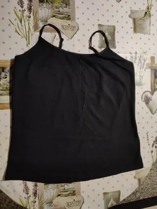 Camiseta negra mujer talla XL + REGALO