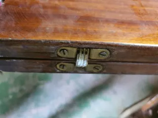 Tablero de mesa chapado plegable