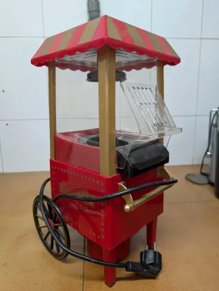 Máquina de Palomitas Roja Estilo Vintage