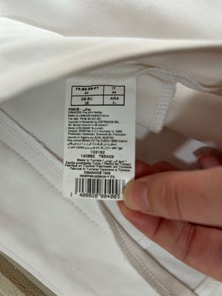 Pantalón blanco cropped Pimkie – largo tobillero