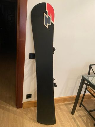 Tabla Snowboard F2 Diablo con Fijaciones Flow