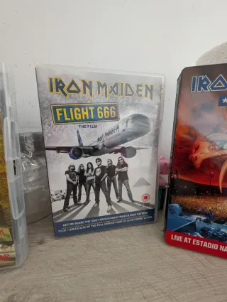 DVDs Iron Maiden Heavy Metal En buen estado