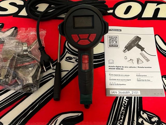 Pistola de aire caliente Parkside PHLGD 2000 B2