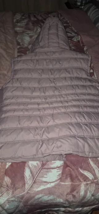 Chaleco acolchado rosa