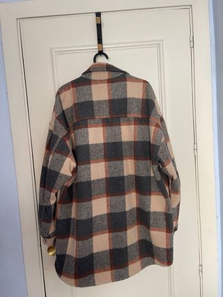 Chaqueta cuadros oversize Pull&Bear