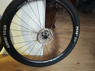 Ruote e coperture mtb 29 con cerchi e cassette.