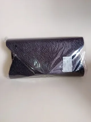 Pochette Nera Elegante Donna Cerimonia