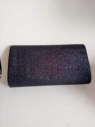Pochette Nera Elegante Donna Cerimonia