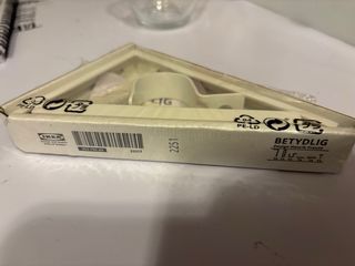 Soporte cortinas blanco BETYDLIG