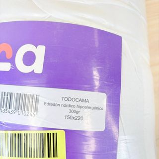 Edredón Fibra 300gr/m² Cama 80/90 Otoño-invierno