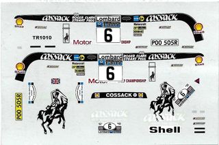 Decal 1:43 Ford Escort MKII - RAC Rally 1976