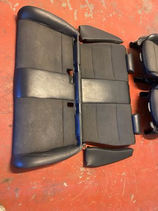 Asientos BMW e46 compact Cuero y Tela