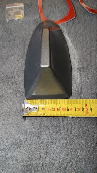 Antena Tubarão Universal Cinza