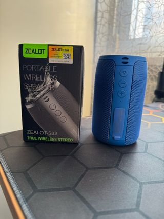 Altoparlante Bluetooth Zealot S32 Blu