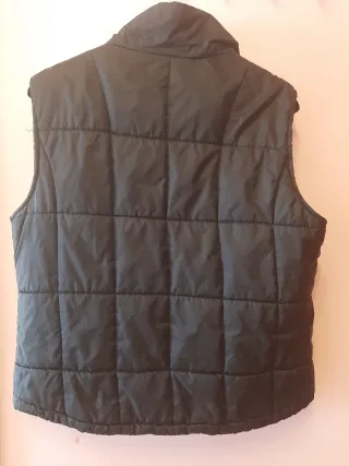 Chaleco acolchado negro