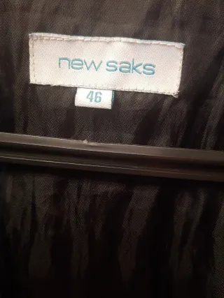 Chaleco acolchado negro