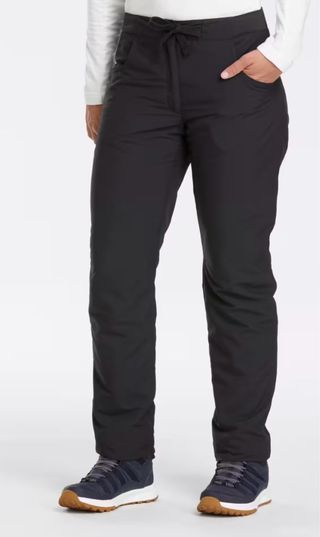 Pantalón de Nieve Negro Mujer