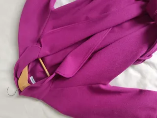 Abrigo Fucsia Estiloso