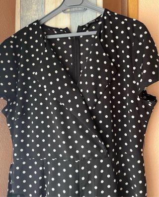 Mono negro lunares T. XL