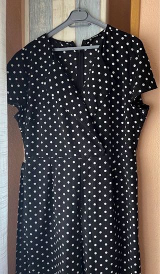 Mono negro lunares T. XL