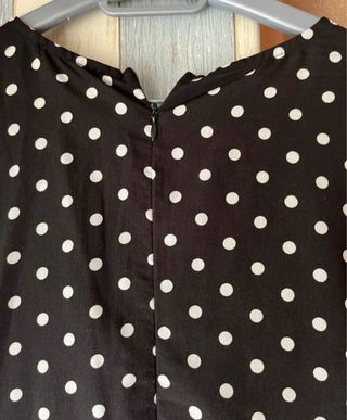 Mono negro lunares T. XL