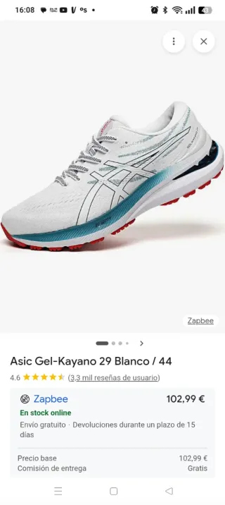 Zapatillas Adidas Gazelle Azul/Blanco