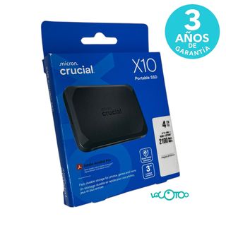 Crucial X10 4TB SSD Portátil
