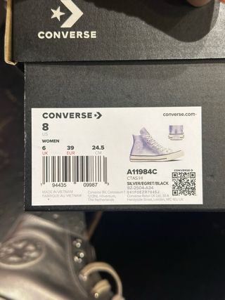 Converse Plataforma Talla 38