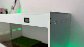 Terrario PVC Blanco y Transparente