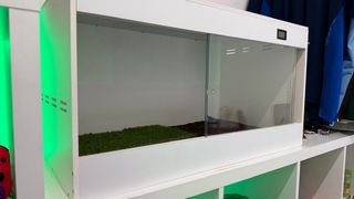 Terrario PVC Blanco y Transparente