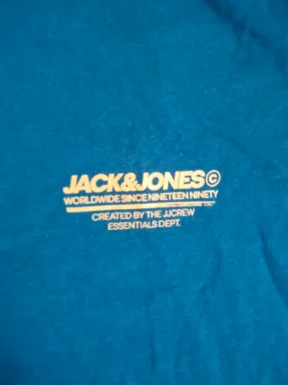 Camiseta Jack & Jones Azul Talla XL