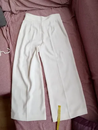 Pantalón ZARA vestir pata ancha Talla S
